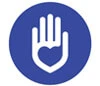 Take pledge hand icon